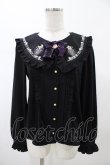 画像1: Amavel / Magical Cosmic Cosmeticフリルブラウス Free ブラック H-26-01-29-057-CA-BL-NS-ZH (1)