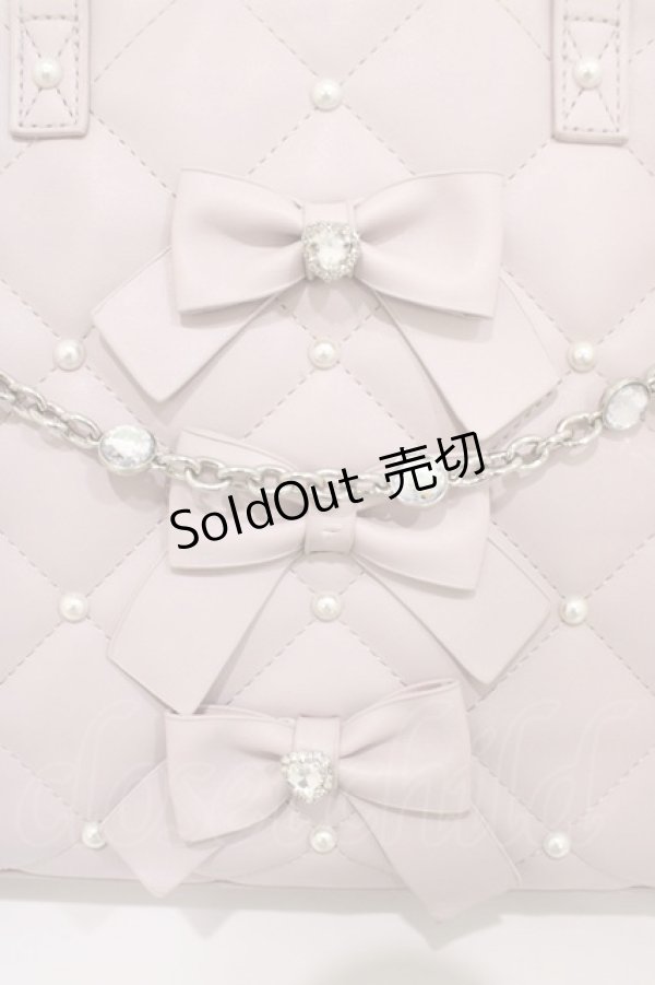 画像3: Ank Rouge / リボン＆ビジューBAG  ピンク H-26-01-29-007-CA-BG-NS-ZH (3)
