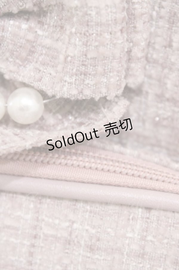 画像4: Ank Rouge / ノベルティツイードリュック  ピンク H-26-01-29-009-CA-BG-NS-ZH (4)