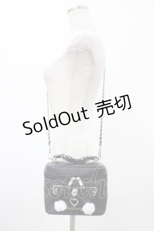 画像: Ank Rouge / リボンバニティショルダーバッグ  ブラック H-26-01-29-011-CA-BG-NS-ZH