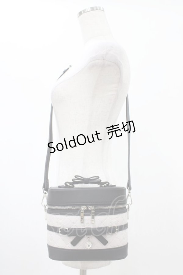 画像1: majoretty / 天姫ここね/バニティショルダーバッグ  ブラック/ピンク H-26-01-29-012-0-BG-NS-ZH (1)