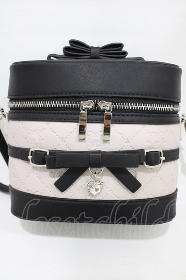 画像3: majoretty / 天姫ここね/バニティショルダーバッグ  ブラック/ピンク H-26-01-29-012-0-BG-NS-ZH (3)