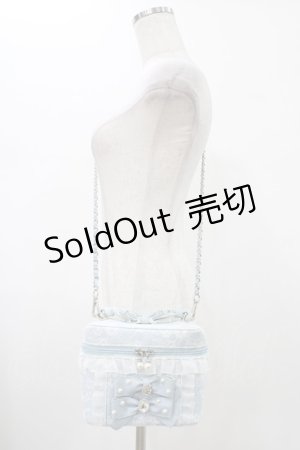 画像: Ank Rouge / ラフォーレ原宿店限定/ノベルティレースバニティバッグ  サックス H-26-01-29-013-CA-BG-NS-ZH