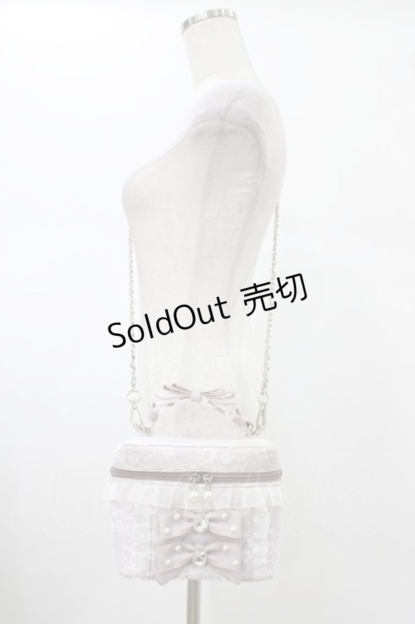 画像1: Ank Rouge / ラフォーレ原宿店限定/ノベルティレースバニティバッグ  ピンク H-26-01-29-014-CA-BG-NS-ZH (1)