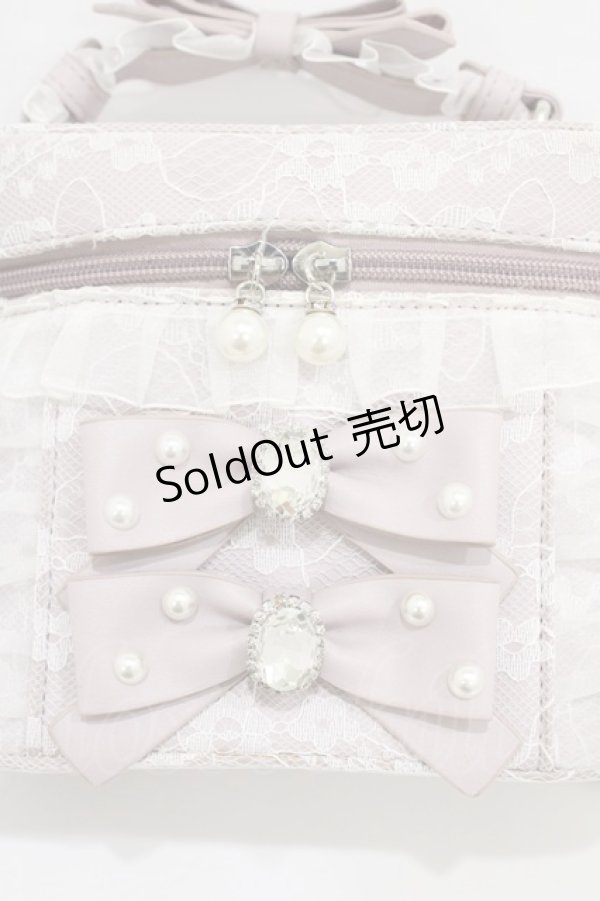 画像3: Ank Rouge / ラフォーレ原宿店限定/ノベルティレースバニティバッグ  ピンク H-26-01-29-014-CA-BG-NS-ZH (3)