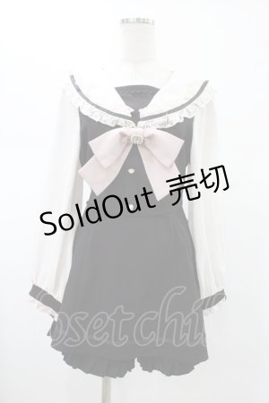 画像: LIZ LISA / セーラーカラーセットアップ Free ブラック H-26-01-29-017-LO-OP-NS-ZH