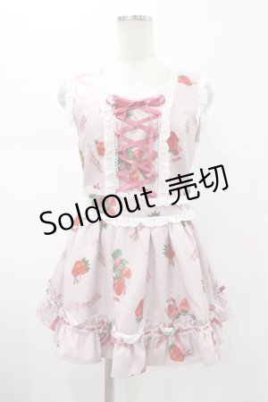 画像: Ank Rouge / Strawberry SyndromeプリンセスSetup M ピンク H-26-01-29-018-CA-OP-NS-ZH