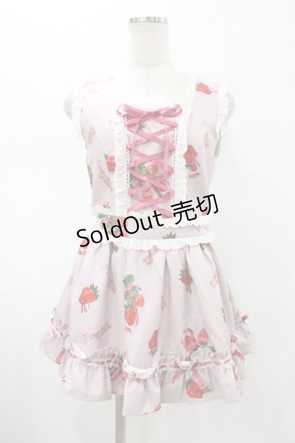 画像1: Ank Rouge / Strawberry SyndromeプリンセスSetup M ピンク H-26-01-29-018-CA-OP-NS-ZH (1)