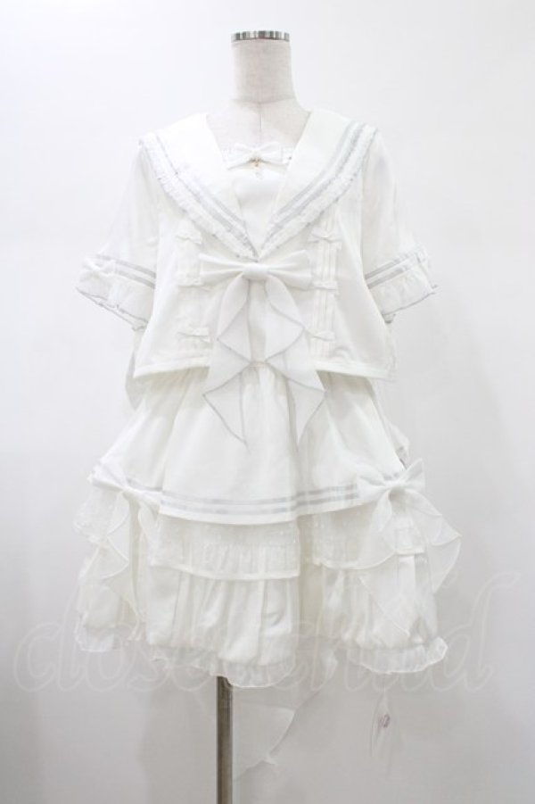 画像1: To Alice / 海月少女シリーズ マリンセットアップ M シロ H-26-01-29-020-LO-OP-NS-ZH (1)