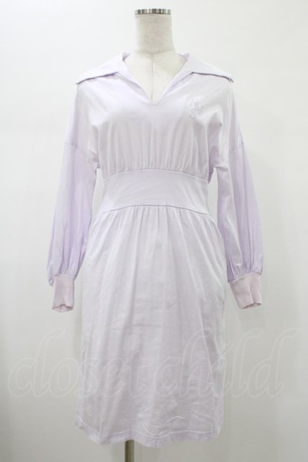 画像1: RoseMarie seoir / カットソーワンピース Free ラベンダー H-26-01-29-021-LO-OP-NS-ZH (1)