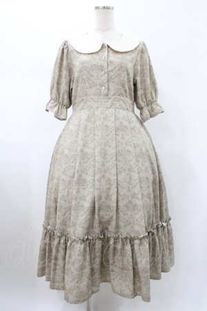 画像: m petit by misako / NINA’Sコラボトワルドジュイワンピース M ベージュ H-26-01-29-027-LO-OP-NS-ZH