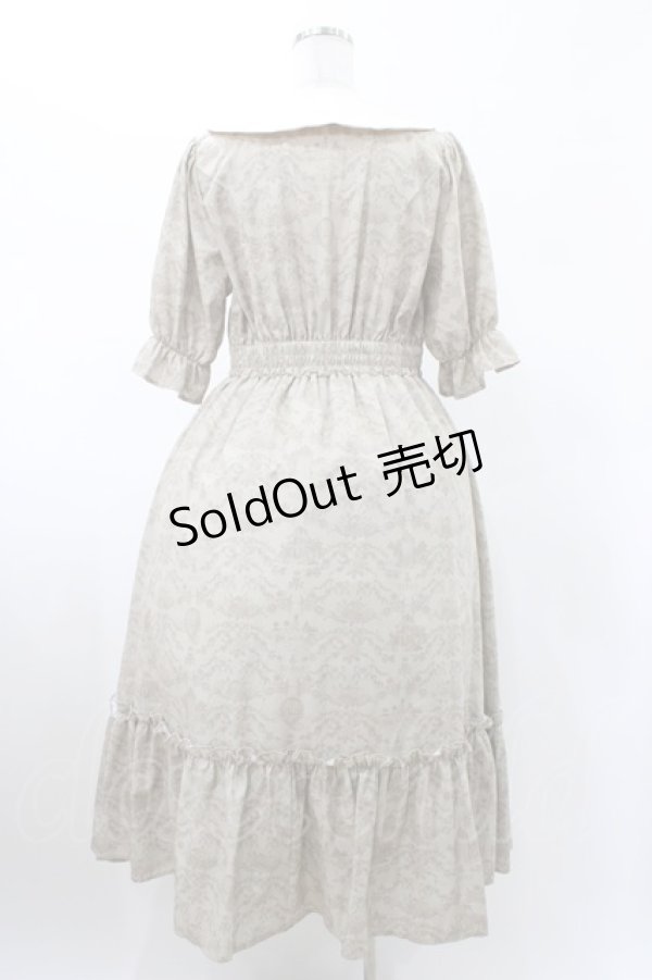 画像2: m petit by misako / NINA’Sコラボトワルドジュイワンピース M ベージュ H-26-01-29-027-LO-OP-NS-ZH (2)