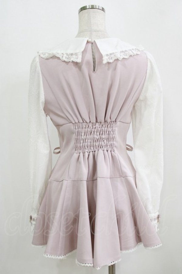 画像3: LIZ LISA / フリルリボンセットアップ Free ピンク H-26-01-30-027-LO-OP-NS-ZH (3)