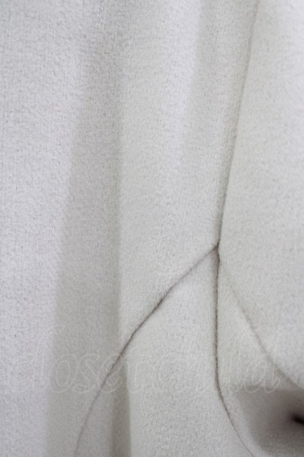 画像4: m petit by misako / AM*ファーエリショートJK 4L アイボリ‐ H-26-01-30-029-LO-CO-NS-ZH (4)