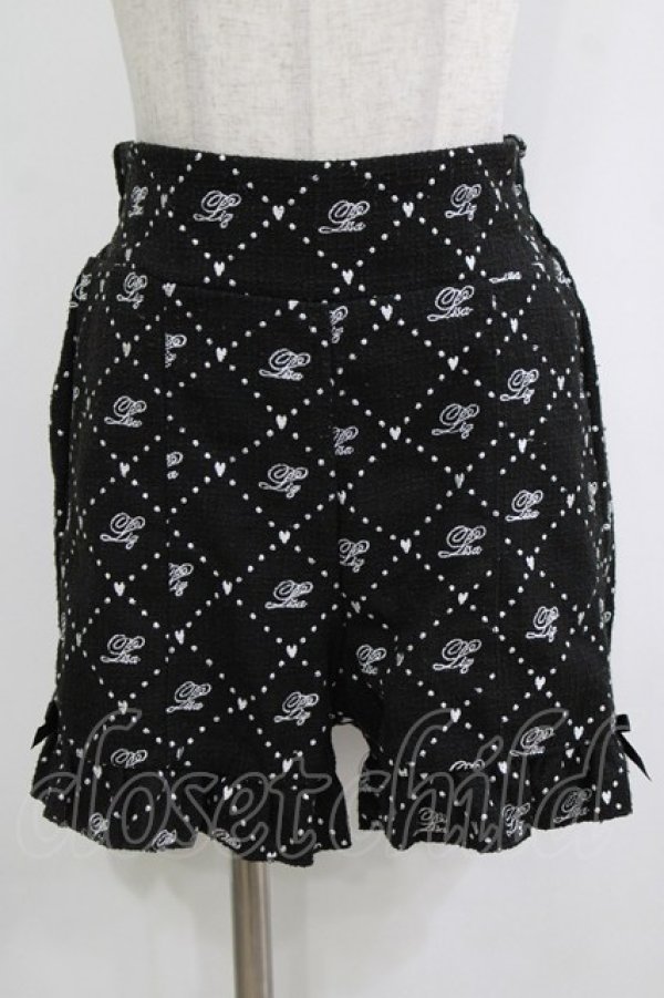 画像8: LIZ LISA / モノグラムリボンツィードセットアップ Free ブラック H-26-01-30-033-LO-OP-NS-ZH (8)