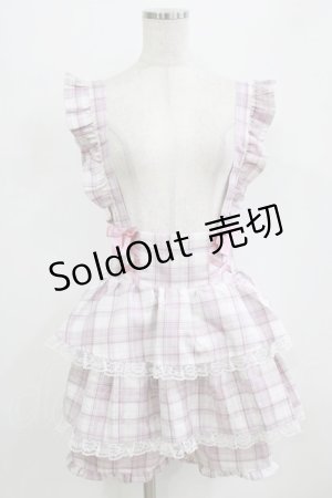 画像: Ank Rouge / サス付きティアードスカパン M ピンク H-26-01-30-038-CA-SK-NS-ZH