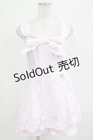 画像: Ank Rouge / リボンコンビネゾン M ピンク H-26-01-30-039-CA-OP-NS-ZH