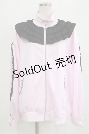 画像: majoretty / まきちゃん/トラックジャケット M ピンク H-26-01-30-041-GO-TO-NS-ZH