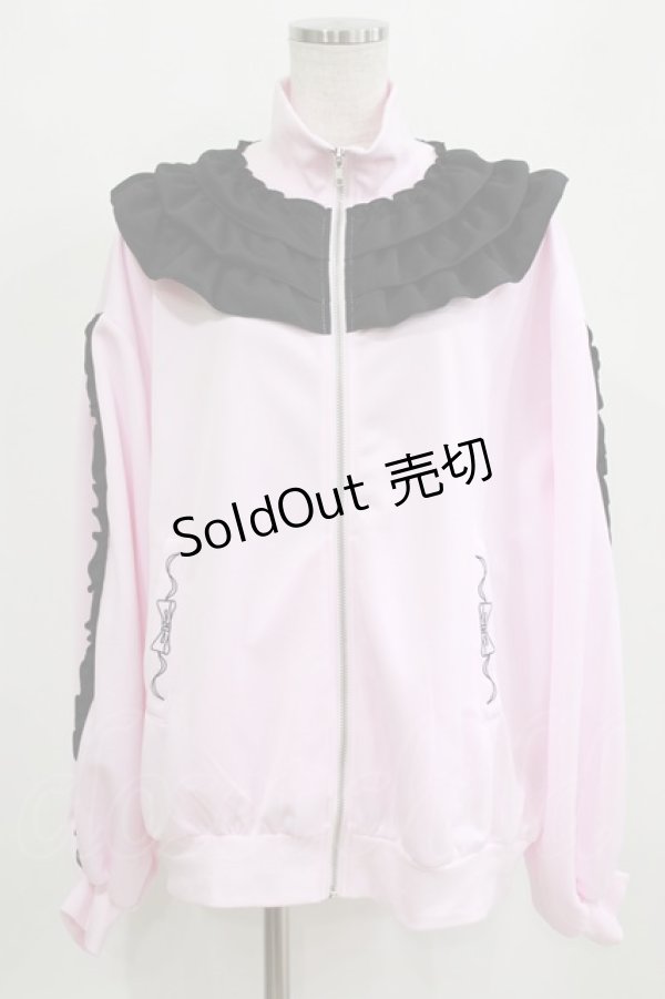 画像1: majoretty / まきちゃん/トラックジャケット M ピンク H-26-01-30-041-GO-TO-NS-ZH (1)