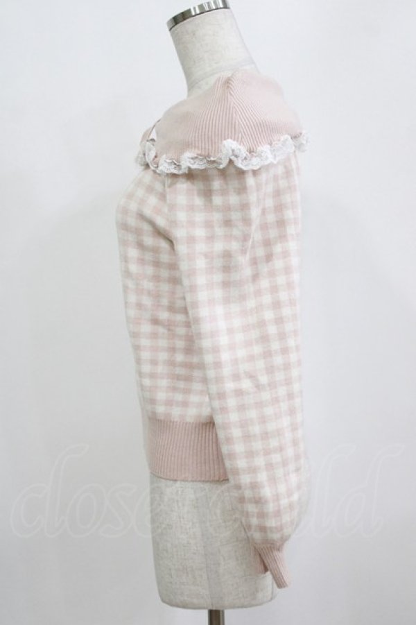 画像2: majoretty / さきまるちゃん/ニットプルオーバー M ピンク H-26-01-30-042-GO-TO-NS-ZH (2)