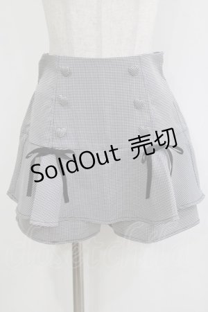 画像: LilyMerry / もえにゃ/ボタンスカパン M ブラック H-26-01-30-043-PU-SK-NS-ZH