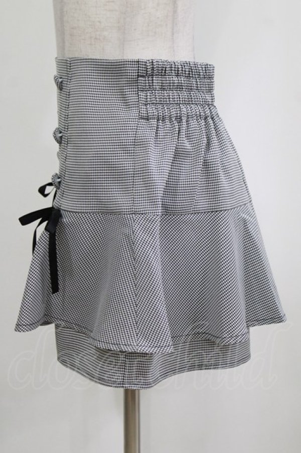 画像2: LilyMerry / もえにゃ/ボタンスカパン M ブラック H-26-01-30-043-PU-SK-NS-ZH (2)