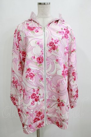 画像: MA*RS / オリジナル柄プリントパーカー Free ピンク H-26-01-30-050-EL-TO-NS-ZH