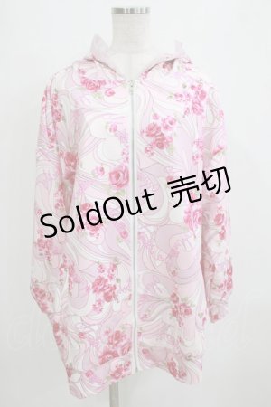 画像: MA*RS / オリジナル柄プリントパーカー Free ピンク H-26-01-30-050-EL-TO-NS-ZH