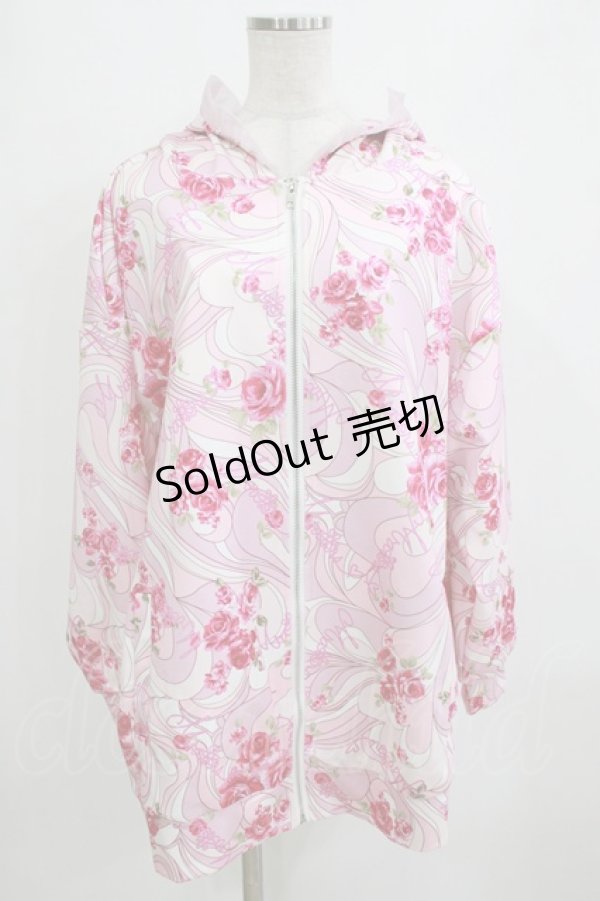 画像1: MA*RS / オリジナル柄プリントパーカー Free ピンク H-26-01-30-050-EL-TO-NS-ZH (1)