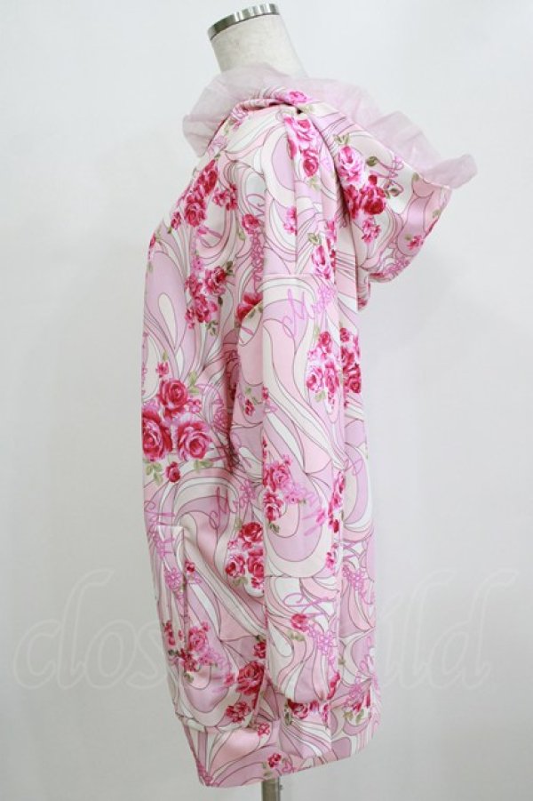 画像2: MA*RS / オリジナル柄プリントパーカー Free ピンク H-26-01-30-050-EL-TO-NS-ZH (2)