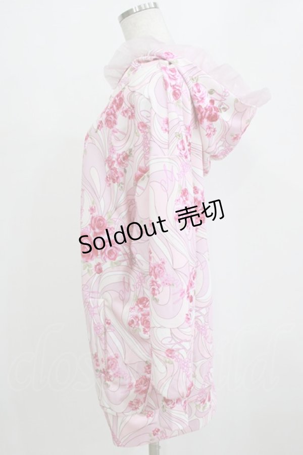 画像2: MA*RS / オリジナル柄プリントパーカー Free ピンク H-26-01-30-050-EL-TO-NS-ZH (2)