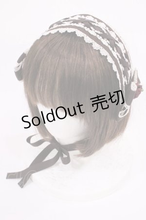 画像: Innocent World / リバイバル クロスグログランヘッドドレス  ショコラ H-26-01-30-1012-IW-AC-NS-ZH