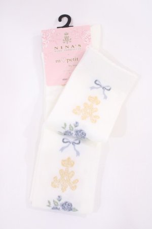 画像: m petit by misako / ECAMOVKNIロゴライン  オフ H-26-01-30-1002-LO-ZA-NS-ZH