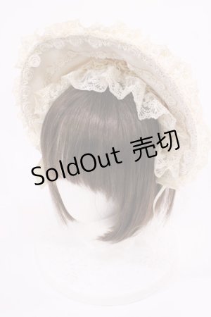 画像: Innocent World / アニバーサリーボンネット  アイボリー H-26-01-30-1015-IW-AC-NS-ZH