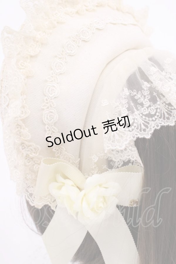 画像3: Innocent World / アニバーサリーボンネット  アイボリー H-26-01-30-1015-IW-AC-NS-ZH (3)