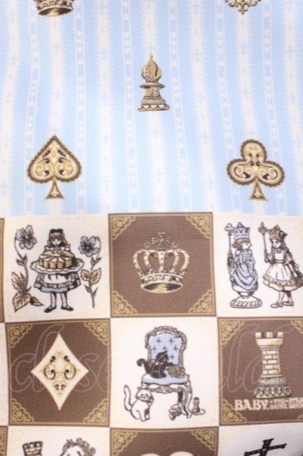 画像2: BABY,THE STARS SHINE BRIGHT / チェスアリス〜あの日の私の宝物〜柄トートBag  サックス H-26-01-30-1017-BA-BG-NS-ZH (2)