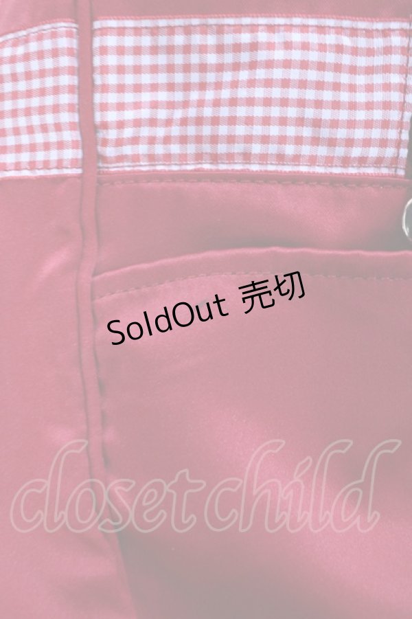 画像3: Maison de FLEUR / Maison de FLEUR×Misako Aoki/プレゼントリボンボストンバッグ  レッド H-26-01-30-1019-LO-BG-NS-ZH (3)