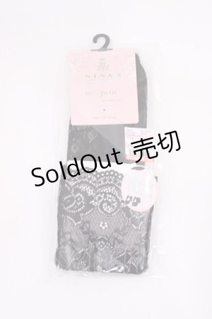 画像: m petit by misako / ECAMHSNIレーシー  ブラック H-26-01-30-1005-LO-ZA-NS-ZH