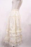 画像2: Innocent World / エドワーディアンペチスカート M アイボリー H-26-01-30-1029-IW-SK-NS-ZH (2)
