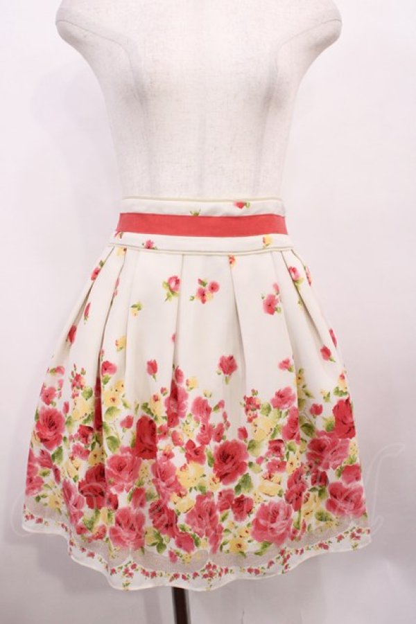 画像1: LODISPOTTO / 花柄スカート S オフ H-26-01-30-1036-LO-SK-NS-ZH (1)