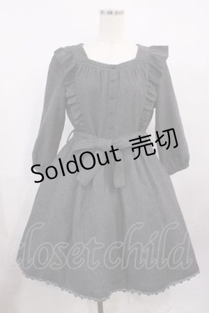 画像: LODISPOTTO / ベルト付きワンピース M グレー H-26-01-30-1041-LO-SK-NS-ZH