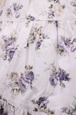 画像5: Innocent World / 乙女の薔薇園ワンピース M パープルグレー/生成り H-26-01-30-1042-IW-OP-NS-ZH (5)