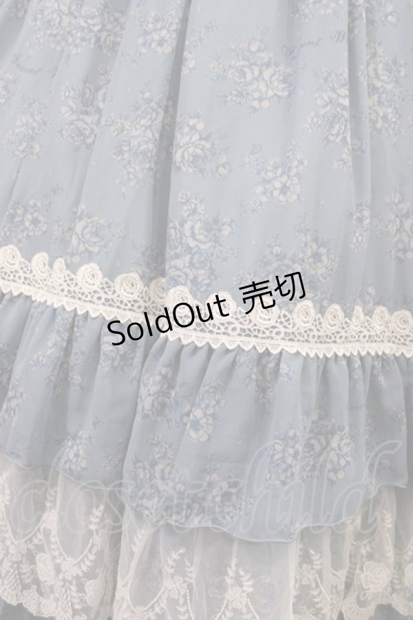 画像5: Innocent World / トワルドジュイ アニバーサリードレス M ブルー×生成/Blue×Beige H-26-01-30-1043-IW-OP-NS-ZH (5)