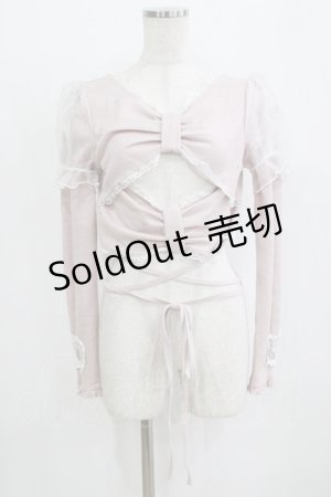 画像: Ank Rouge / ダブルリボンぐるぐる M ピンク H-26-01-30-053-CA-TO-NS-ZH