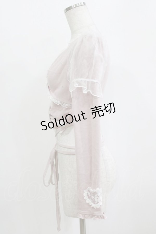 画像2: Ank Rouge / ダブルリボンぐるぐる M ピンク H-26-01-30-053-CA-TO-NS-ZH (2)