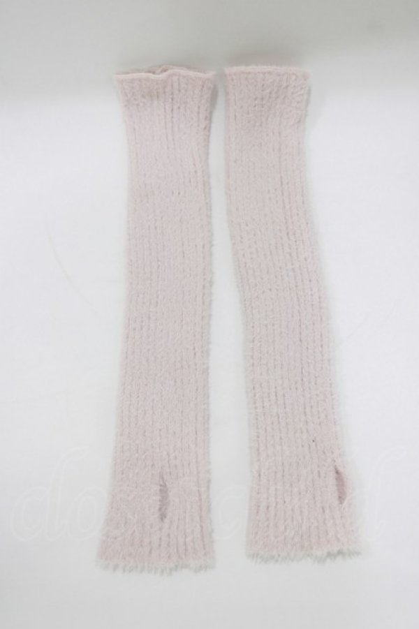 画像4: LilyMerry / もえにゃ/アームカバー付きニットプルオーバー M ピンク H-26-01-30-059-PU-TO-NS-ZH (4)