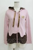 画像1: Angelic Pretty / Melty Ribbon Chocolateパーカー Free ピンク H-26-01-30-060-AP-TO-NS-ZH (1)
