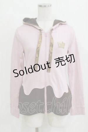 画像: Angelic Pretty / Melty Ribbon Chocolateパーカー Free ピンク H-26-01-30-060-AP-TO-NS-ZH