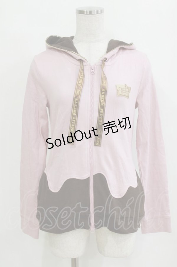 画像1: Angelic Pretty / Melty Ribbon Chocolateパーカー Free ピンク H-26-01-30-060-AP-TO-NS-ZH (1)