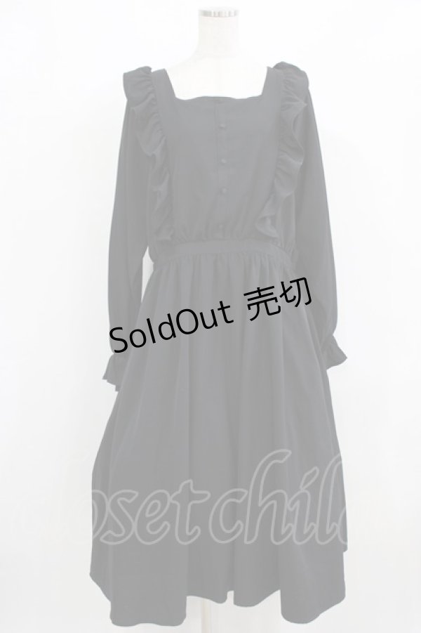 画像1: m petit by misako / フリルワンピース A 4L H-26-01-30-007-LO-OP-NS-ZH (1)